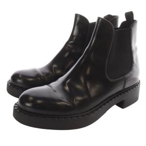 PRADA サイドゴア チェルシーブーツ 37.5 ブラック 1T251M