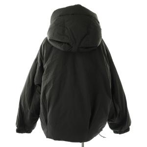 COCO DEAL フードショートダウンジャケット クロップド 1 ブラック /ES OS