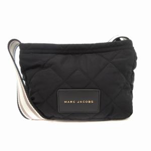 ショルダーバッグ 斜め掛け キルティング ロゴ 黒 ブラック /FT