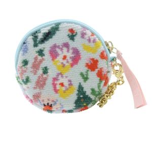 ラブラリー サークルキーポーチ 水色 ブルー /SR35