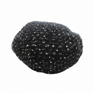 美品 ベレー帽 帽子 ウール OS 黒 ブラック /HO