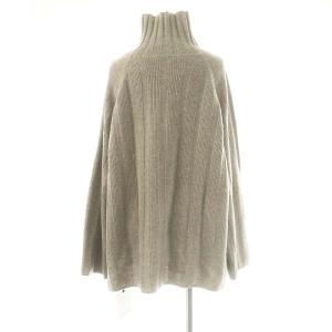 BARNYARDSTORM 24AW ポケットデザインタートルネックニット セーター 長袖 ウール F グレー /NR OS