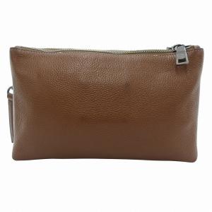 COACH × Keith Haring ショルダーバッグ レザー ひらめき電球 茶 ブラウン F11771 /JS