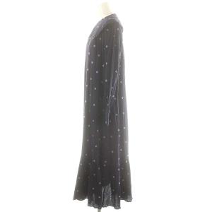 NE QUITTEZ PAS! Cotton Gauze Full Embroidery Frill Collar Dress ワンピース