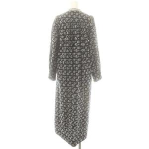 NE QUITTEZ PAS! Sheeting Flower Print Gather Sleeve Dress ワンピース ロング