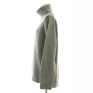 MUSE de Deuxieme Classe JADE タートルネックニット セーター 長袖 グレー /HK OS