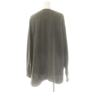 nagonstans 25SS ソフト天竺 アシンメカーブロンT 長袖 M Stone /SY OS