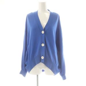 23SS HEXAGON CARDIGAN カーディガン 長袖 38 M 青 ブルー /SY OS