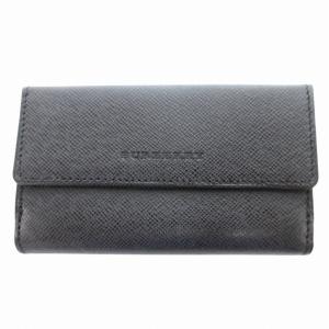 5連 キーケース レザー ブラック