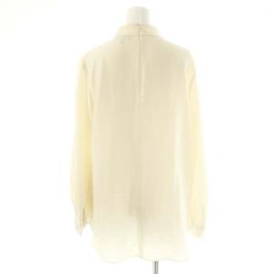 Theory 23SS Classic Crepe Stand Collar Vol TP プルオーバーブラウス 長袖