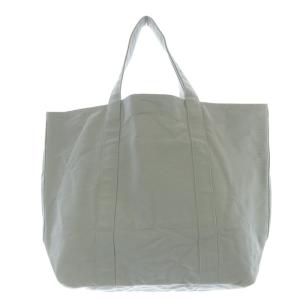 Ron Herman キャンバス トートバッグ ハンドバッグ ロゴ グレー /SR19