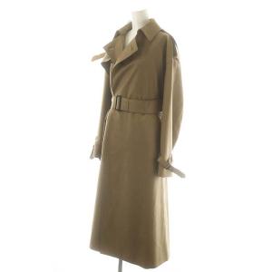 HYKE 24AW FLANNEL TRENCH COAT 1 ベージュ