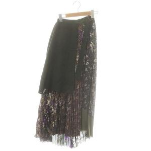 23SS Floral Print Skirt 3