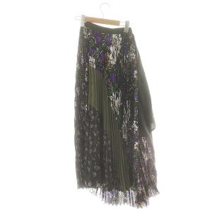 sacai 23SS Floral Print Skirt 3