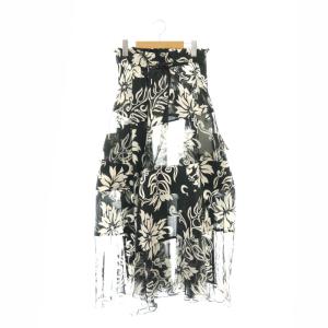 24SS Floral Print Skirt 1