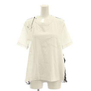sacai 23SS Floral Print T-shirt 3 ホワイト