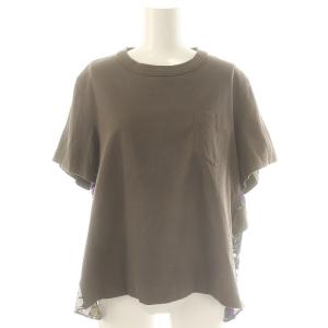 23SS Floral Print T-shirt 3 チャコールブラウン