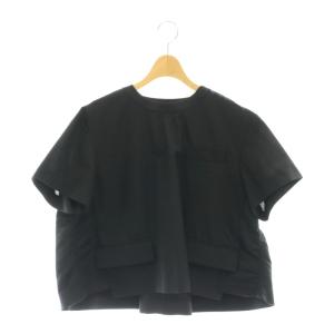 23SS SUITING MIX PULLOVER 2 ブラック