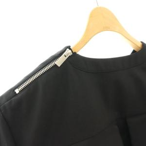 sacai 23SS SUITING MIX PULLOVER 2 ブラック