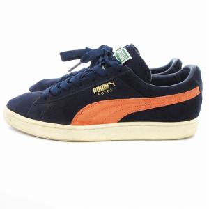 SUEDE CLASSIC ローカットスニーカー シューズ ロゴ 27.5cm 紺 ネイビー 35656842