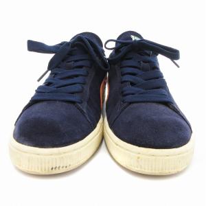 PUMA SUEDE CLASSIC ローカットスニーカー シューズ ロゴ 27.5cm 紺 ネイビー 35656842