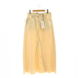 リメイクスカート 台形 M 生成り /MI OS