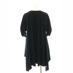 ADORE 24SS コンパクトポンチカットソー チュニック 38 黒 /MI OS