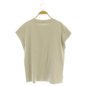 ADORE イージージャージーカットソー フレンチスリーブ ニット 38 ライトベージュ /MY OS