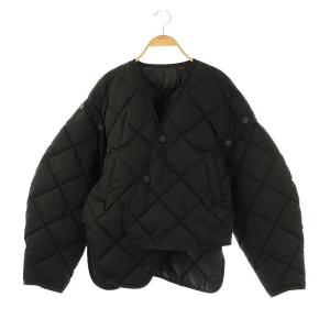 SOLOTEX ツイルキルティングJACKET 2WAY 38 ブラック