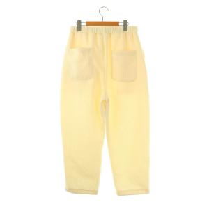 JOURNAL STANDARD LUXE 24AW リバー ベイカーパンツ イージー ニット テーパード オフホワイト /HK OS