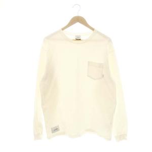 Tシャツ カットソー 半袖 ロゴプリント 2 M 白 ホワイト（2024