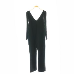 yori トリアセリボンサロペット ストレート リボン 34 ブラック /DF OS