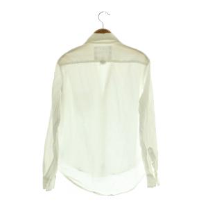 Frank&Eileen フランクアンドアイリーン EILEEN オープンカラーシャツ 長袖 コットン XS ホワイト /MY OS