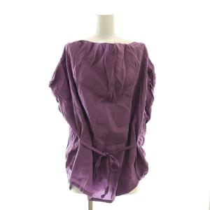 ISSEY MIYAKE セットアップ ブラウス クロップドパンツ 1 パープル