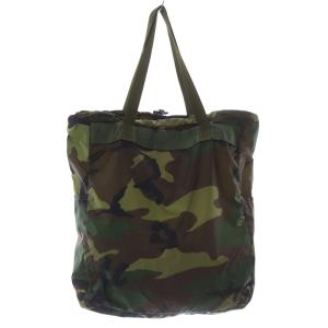BRIEFING 迷彩 カモフラ トートバッグ ハンドバッグ ロゴ 緑 カーキ /SR1