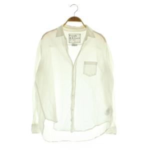 Eileen Light Poplin Shirt シャツ 長袖 オープンカラー S ホワイト /MY