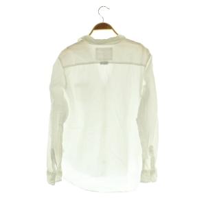Frank&Eileen フランクアンドアイリーン Eileen Light Poplin Shirt シャツ 長袖 オープンカラー S ホワイト /MY