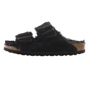 BIRKENSTOCK アリゾナ シアリング サンダル 24cm 黒 ブラック /SR14
