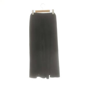 ISSEY MIYAKE サイドスリットワイドイージーパンツ 2 ブラック IM02JF709 /DF OS