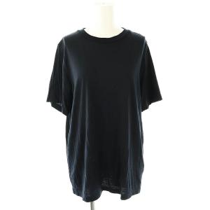 24SS Prime wool jersey Tシャツ カットソー 半袖 無地 ウール 紺 ネイビー /NR