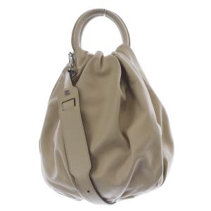 LOEWE ベージュ　キャメル レザー バッグ 保存袋付き ec-19028-1.jpg