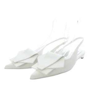 25SS ポインテッドローサンダル 38 ホワイト