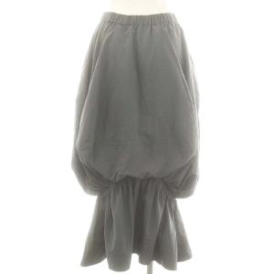nagonstans mermaid skirt スカート ロング M グレー /HK OS