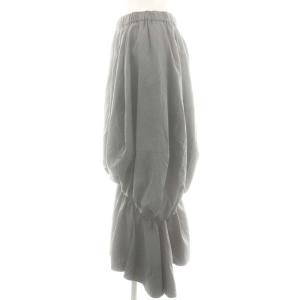 nagonstans mermaid skirt スカート ロング M グレー /HK OS