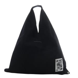 MM6 ジャパニーズ トートバッグ キャンバス ブラック S54WD0039 P5008