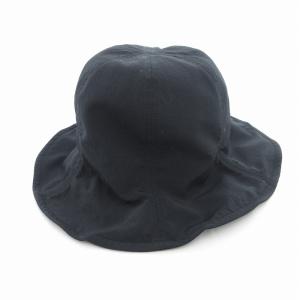 scalloped hat スカラップハット ナイロン M 黒 ブラック /UO