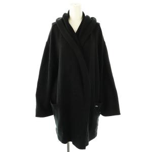 23年 Bristol ハーフニットコート ブラック