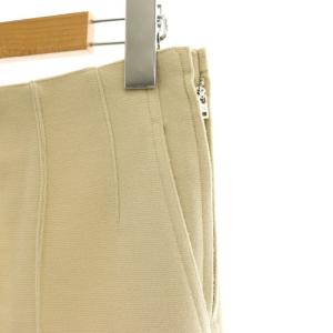 FUMIKA_UCHIDA FU-G-PT003 フレアニットパンツ ピンタック 34 ベージュ /ES OS SH
