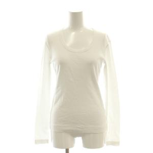 ジェシカ 長袖 Uネックカットソー S 白 ホワイト AG2S316Y /AT OS SH