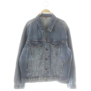 羽織るだけでサマになるデニムジャケット ジージャン Gジャン F ブルー /ES OS